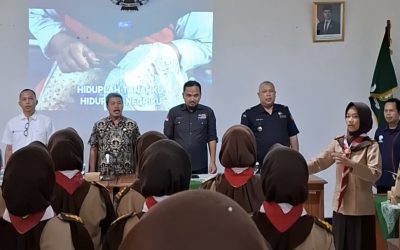 Sosialisasi Gempur Rokok Ilegal dan Literasi Digital