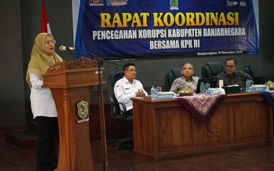 Rakor Pencegahan Korupsi Bersama KPK, Bangun Persepsi Pemerintahan yang Bersih