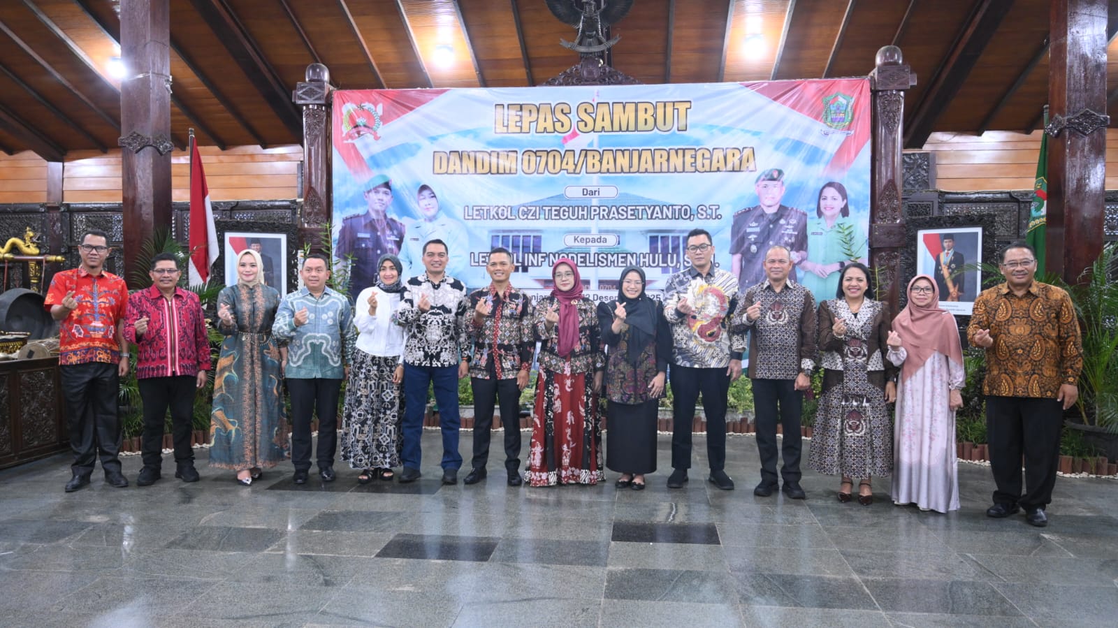 Featured image for Pisah Sambut Dandim 0704 Banjarnegara, Bupati dr. Amalia Berharap Sinergitas Tetap Terjaga